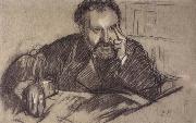 Edgar Degas Study for Edmono Duranty oil painting reproduction